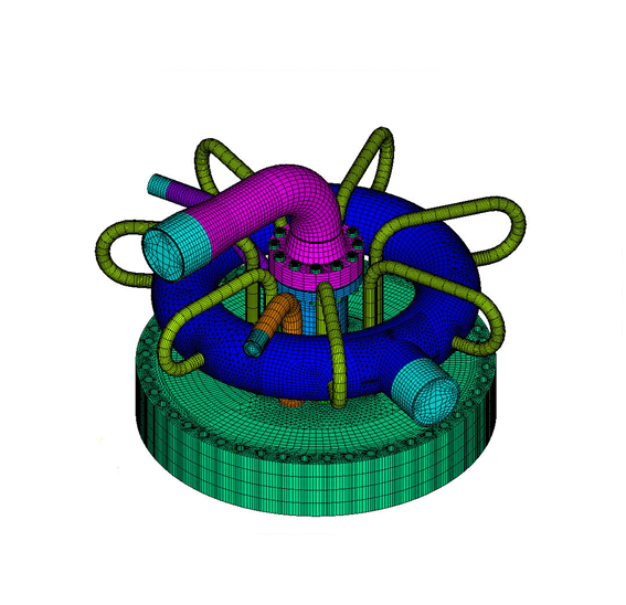 Tapa del reactor de oxígeno — Planta de metanol Arian